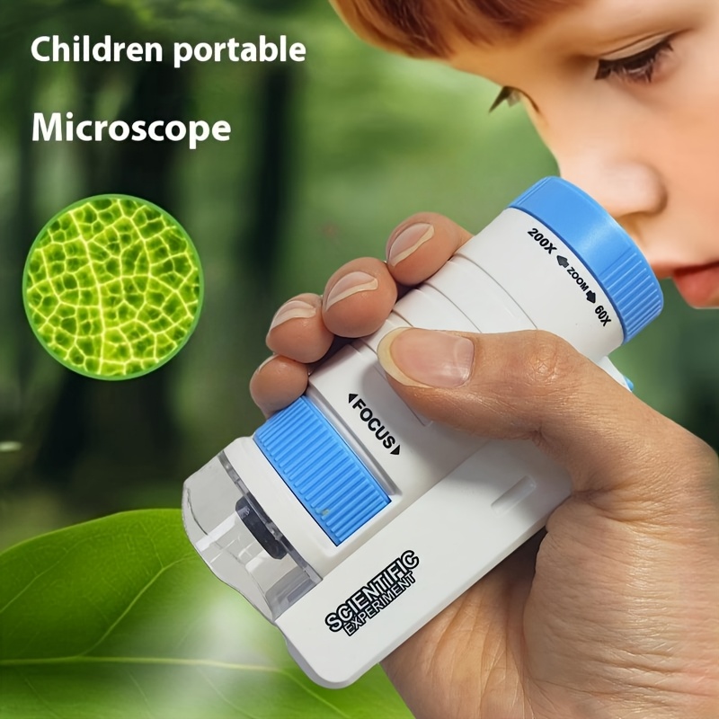 Science Max - Handheld Microscope Kit Portable Biological Science