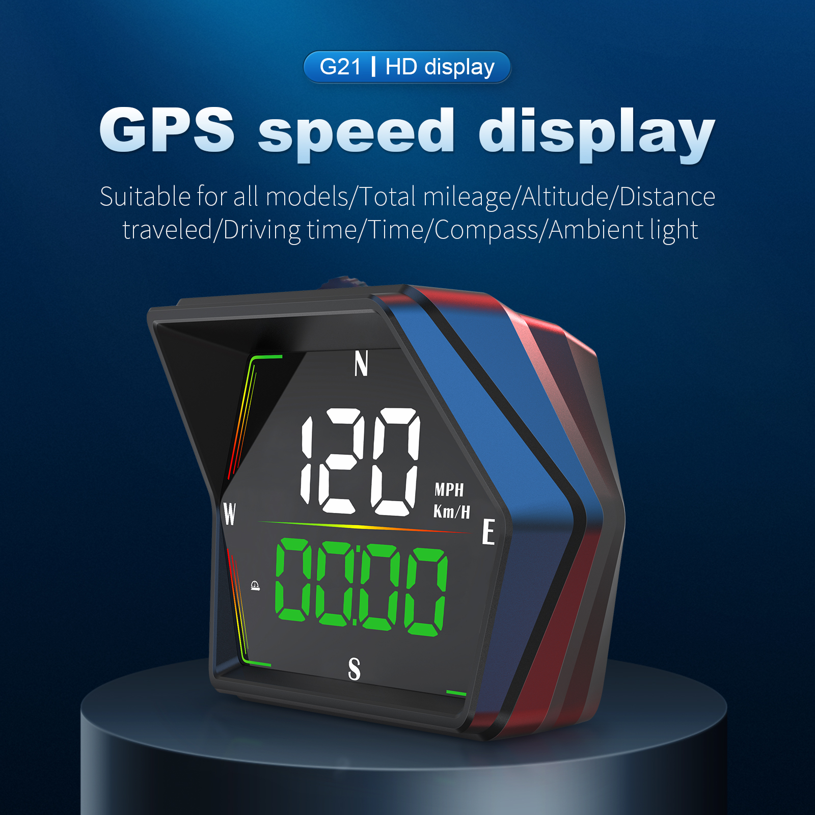 HUD G21 Head up Display Car Di - Anemometer Wind Speed incelemesi ve fiyatı