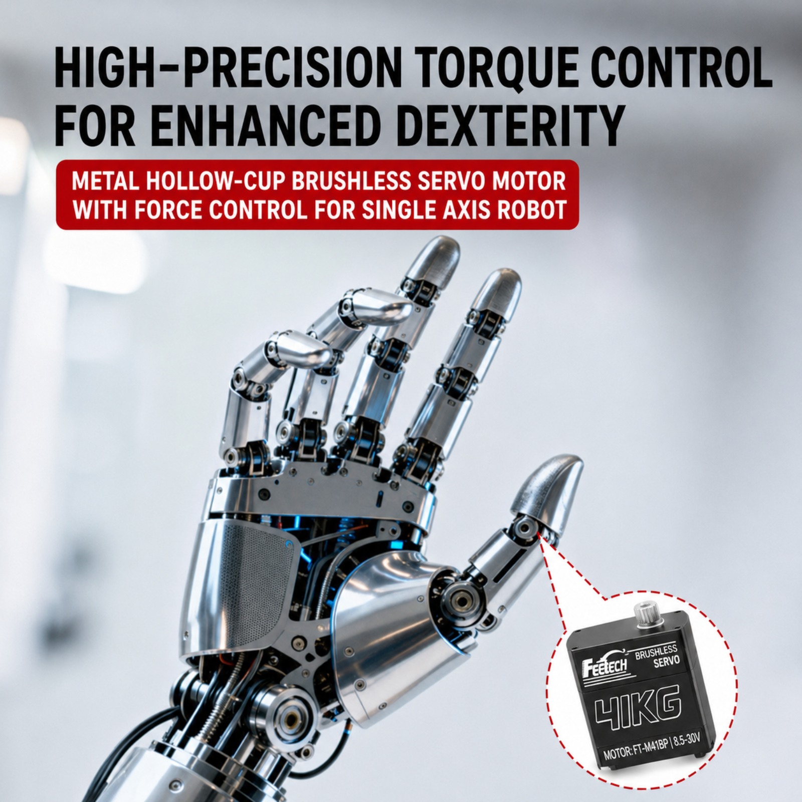 Feetech HL-3604-C001 Coreless  - Robot Arm Motor incelemesi ve fiyatı