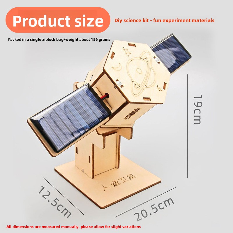 DIY Wooden Solar Satellite Mod - Science And Invention incelemesi ve fiyatı