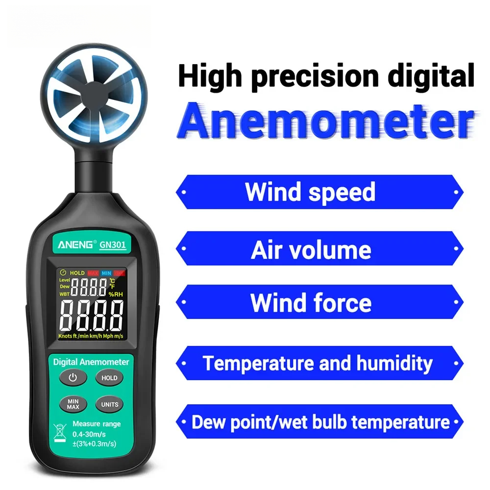 For ANENG GN301 Digital Anemom - Anemometer Wind Speed incelemesi ve fiyatı