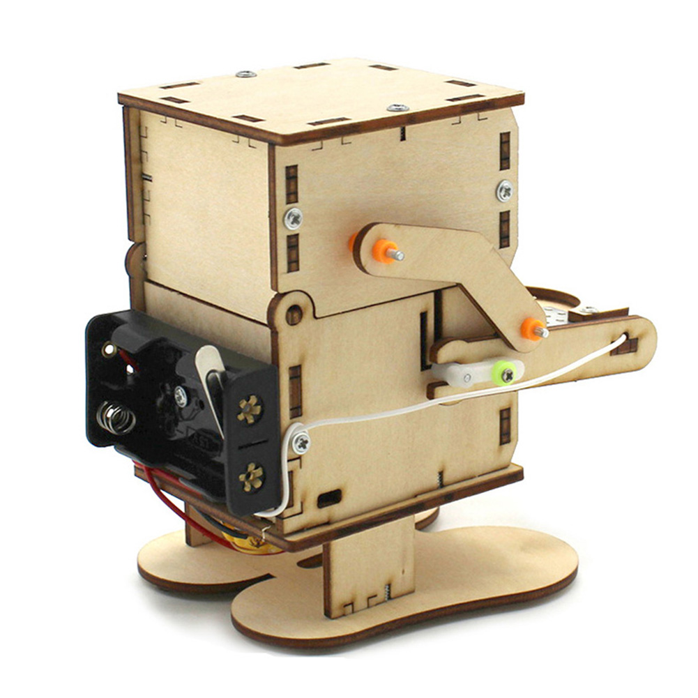 Wooden Assemble DIY Robot Eati - Science Robotics incelemesi ve fiyatı
