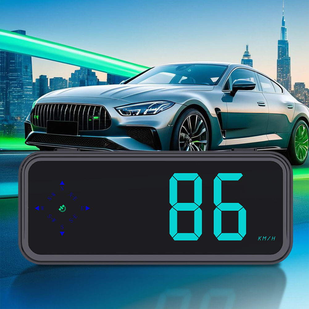 GPS Digital Speedometer Car He - Anemometer Wind Speed incelemesi ve fiyatı
