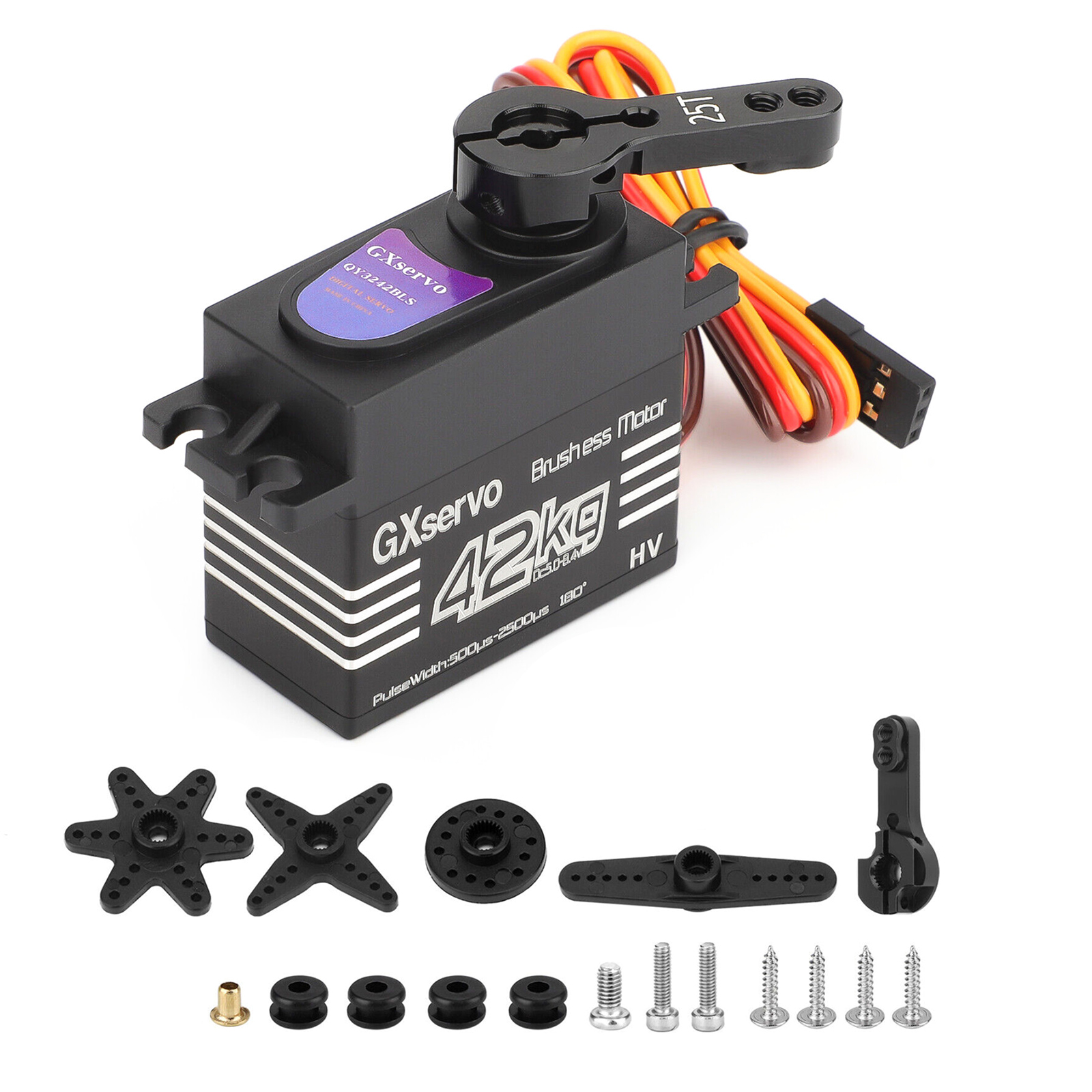 Brushless Motor 180° Metal Gea - Robot Arm Motor incelemesi ve fiyatı