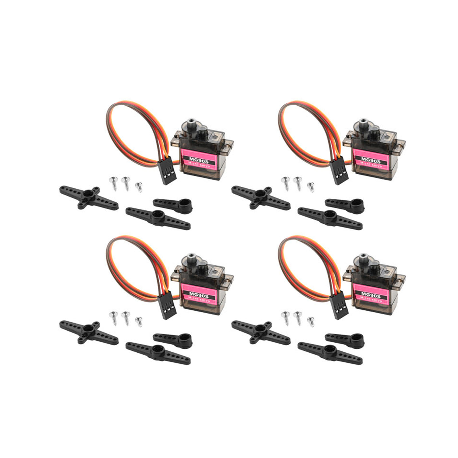 4pcs Micro Servo Metal Gear 90 - Robot Arm Motor incelemesi ve fiyatı